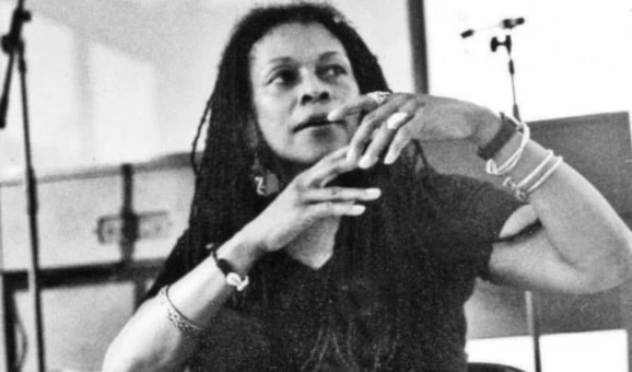 El descanso de una luchadora