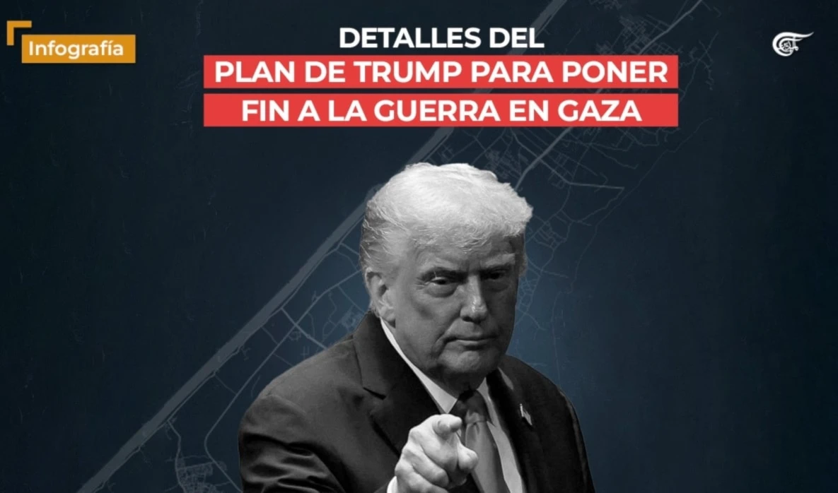 Detalles del plan de Trump para poner fin a la guerra en Gaza