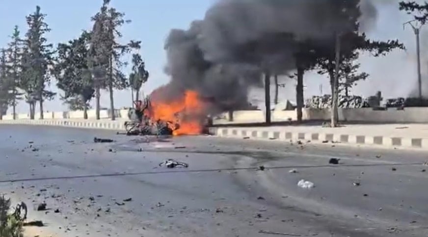 Dos muertos en un ataque aéreo de la coalición internacional en la carretera del aeropuerto de Alepo