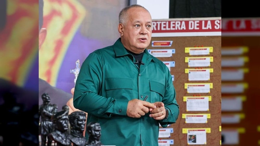 Diosdado Cabello destacó que Venezuela, según informes de la ONU, está libre de cultivos y laboratorios de drogas. (Foto: Con el Mazo Dando)
