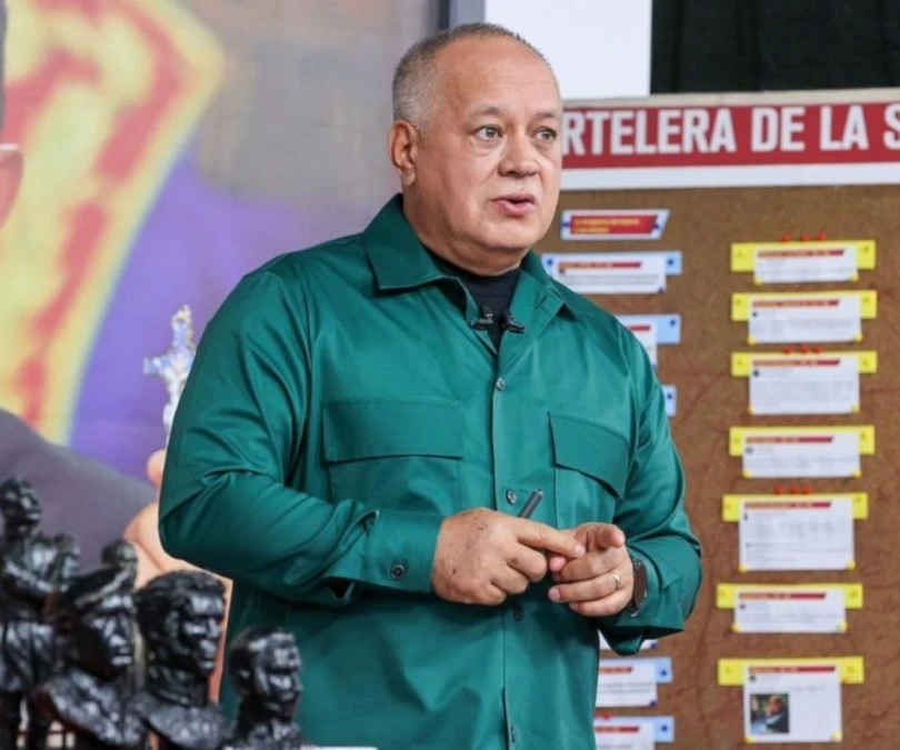Diosdado Cabello destacó que Venezuela, según informes de la ONU, está libre de cultivos y laboratorios de drogas. (Foto: Con el Mazo Dando)