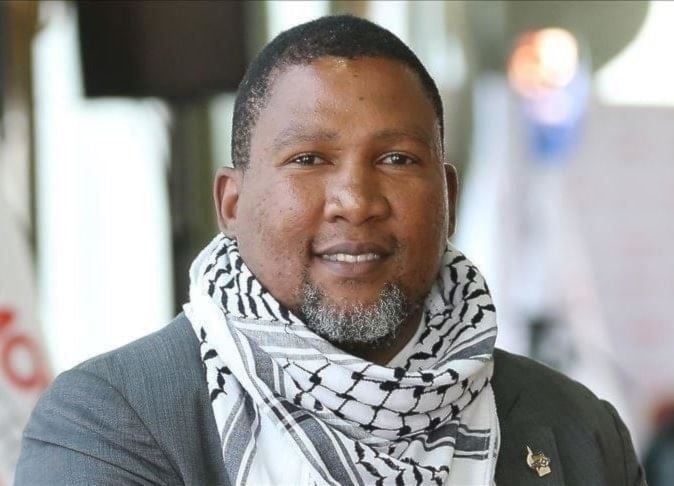 El nieto de Mandela viaja junto a un grupo de 10 activistas sudafricanos que forman parte de la  flotilla Global Sumud.