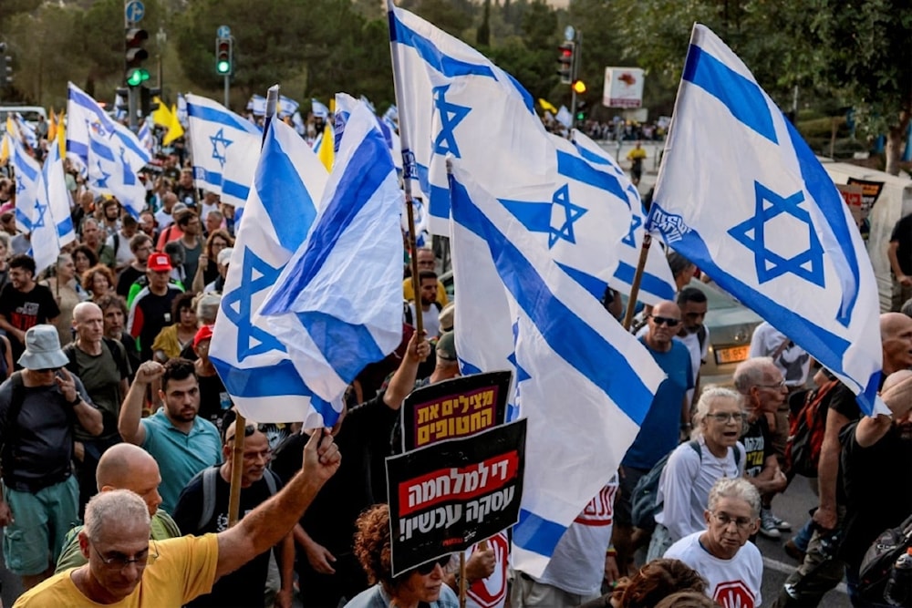  ​Israelíes exigen en protestas liberar rehenes y parar guerra en Gaza