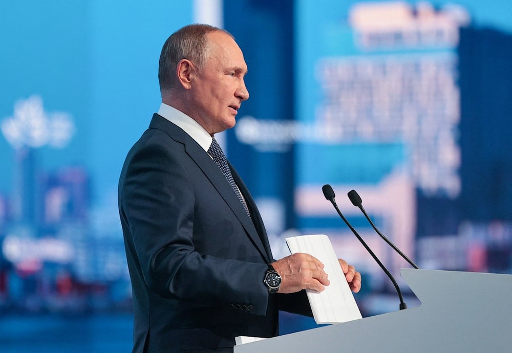 Vladimir Putin durante su discurso en el Foro Económico Oriental. (Foto: Reuters)