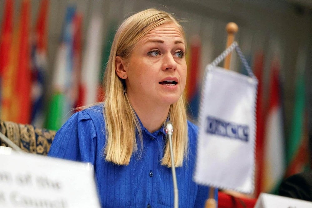 La ministra de Asuntos Exteriores de Finlandia, Elina Valtonen.