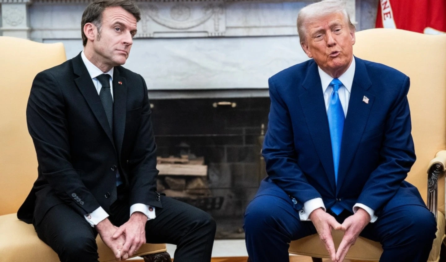 Emmanuel Macron y Donald Trump durante un encuentro en la Casa Blanca. (Foto: The Washington Post) Emmanuel Macron y Donald Trump durante un encuentro en la Casa Blanca. (Foto: The Washington Post)