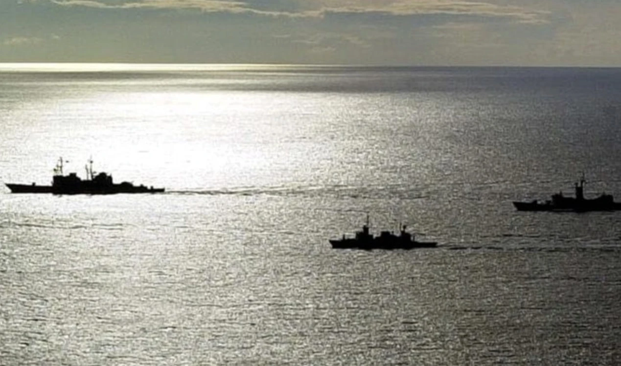 En los mares de Ciudad del Cabo en Sudáfrica inició la​ maniobra naval conjunta de los BRICS. (Foto: Fuente: Agencia Anadolu)