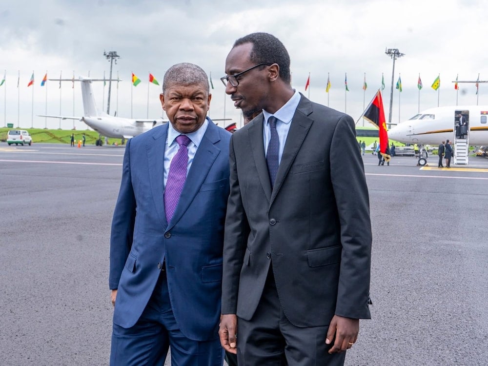 Recibimiento presidente de Angola (Foto: Redes Sociales)