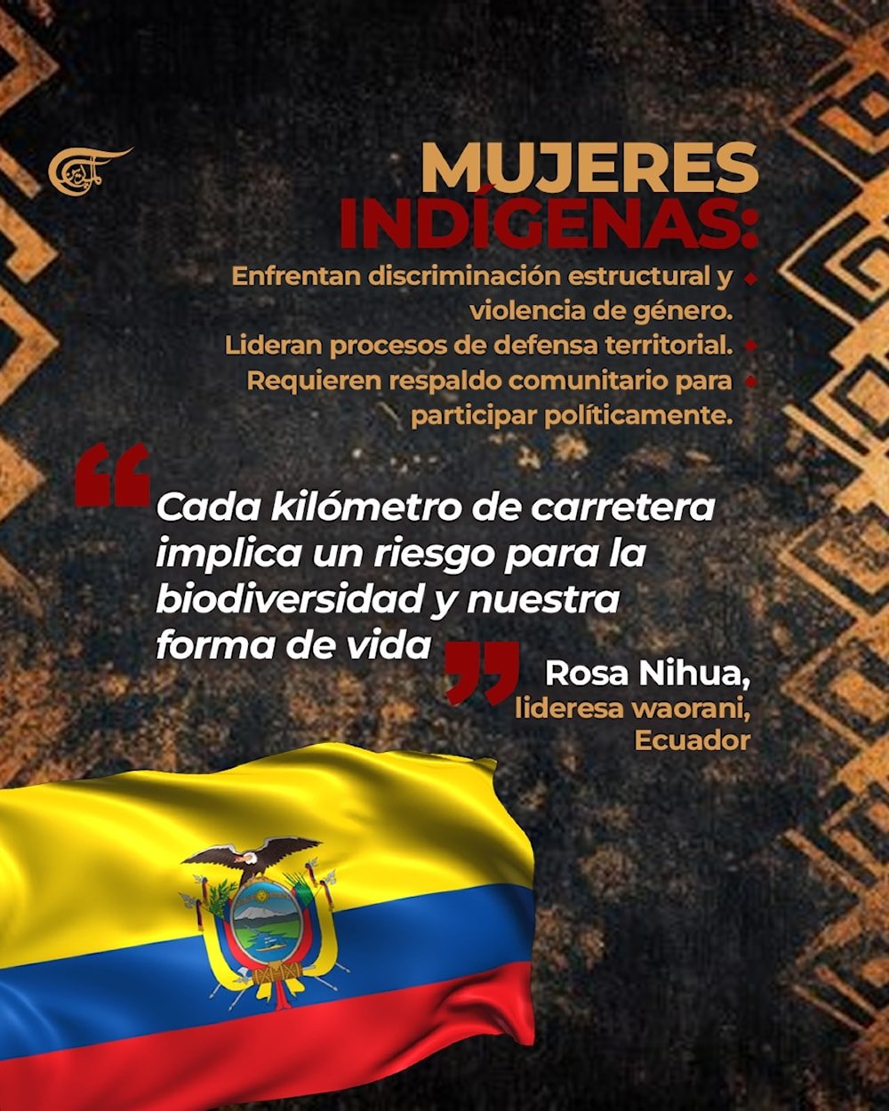 Guardianes de la tierra, líderes indígenas en peligro