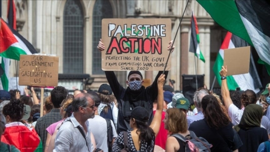 Las protestas, organizadas en solidaridad con Palestina, congregaron a miles de participantes en distintas zonas de Londres.