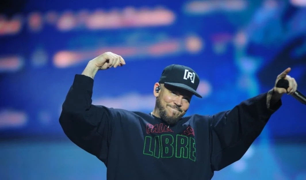 “Palestina libre”, el rap de Residente estremece el Zócalo de México