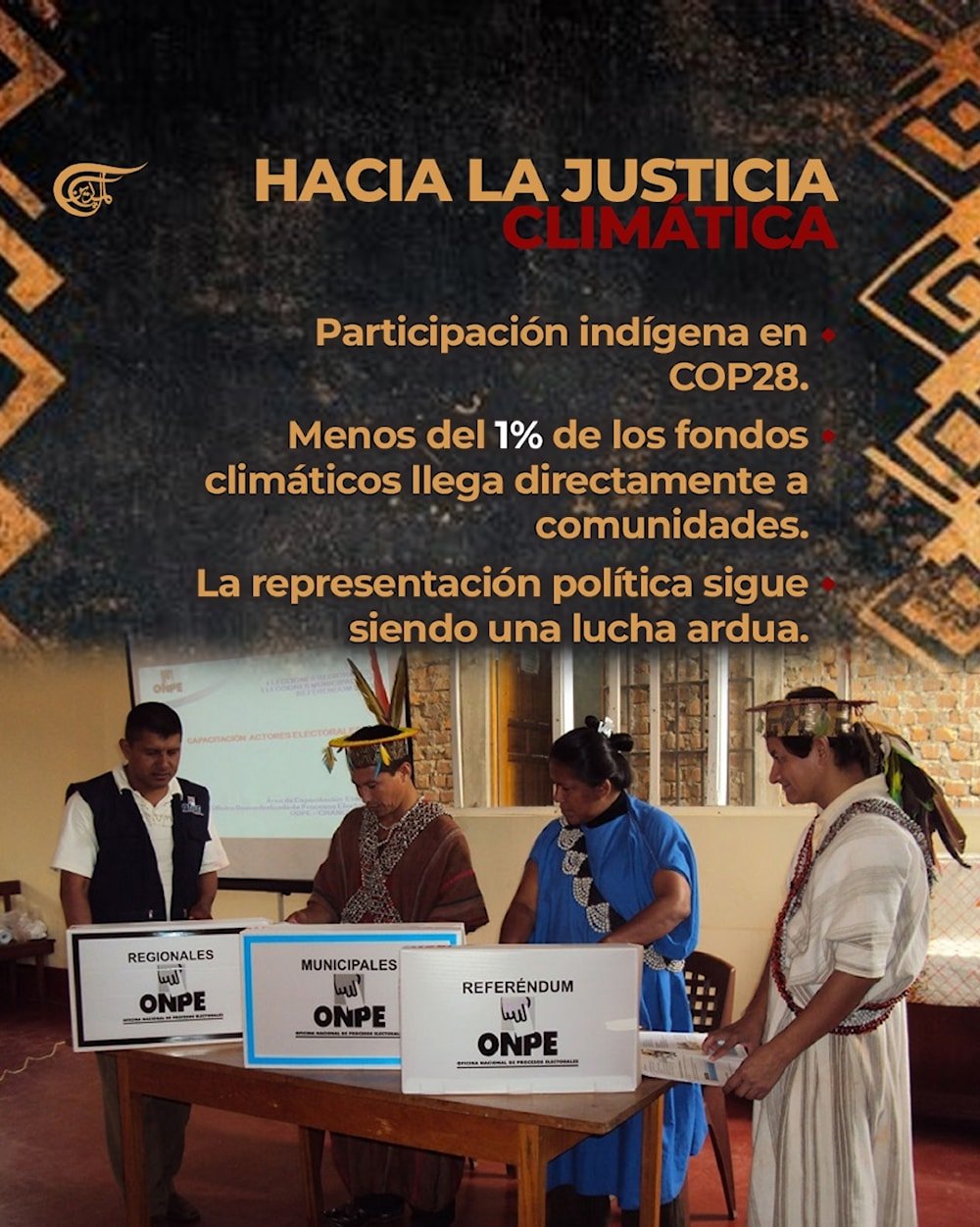 Guardianes de la tierra, líderes indígenas en peligro