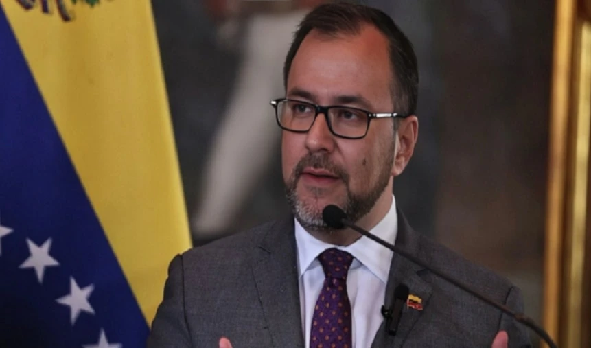 El ministro de Relaciones Exteriores de Venezuela, Yván Gil.