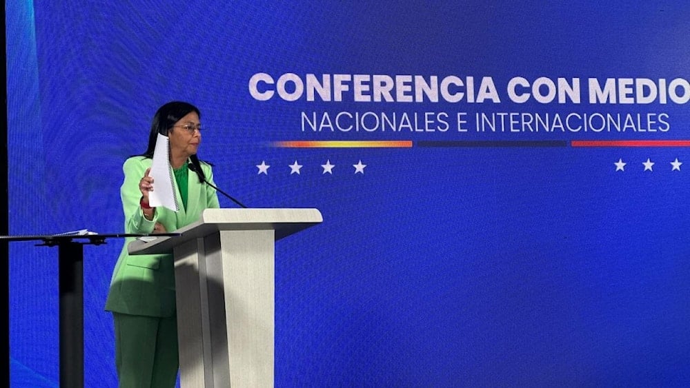 Rodríguez advirtió que los recientes movimientos de barcos estadounidenses frente a las costas venezolanas.
