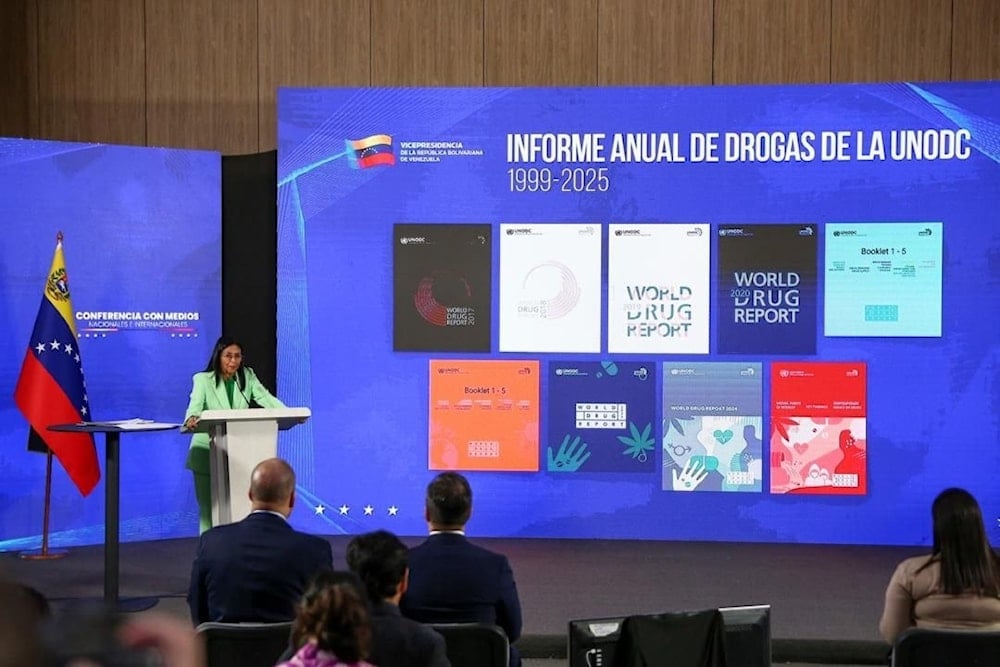 Rodríguez detalla el informe anual de drogas de la UNDOC.