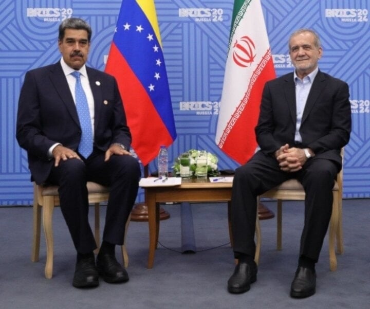 Maduro y Pezeshkian denuncian narrativa hostil de Estados Unidos (Foto: Archivo - Portales iraníes)