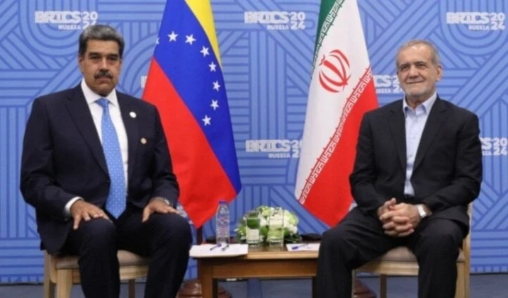 Maduro y Pezeshkian denuncian narrativa hostil de Estados Unidos (Foto: Archivo - Portales iraníes) Maduro y Pezeshkian denuncian narrativa hostil de Estados Unidos (Foto: Archivo - Portales iraníes)